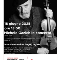 Giornata mondiale del rifugiato: Michele Gazich in concerto a Venezia